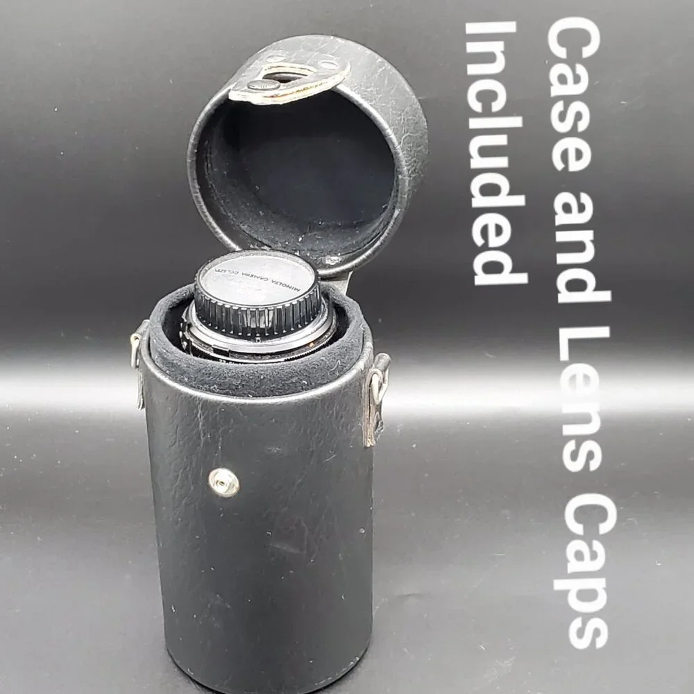 Vivitar Case and 75-205mm f/3.8 MC Macro Focusing Zoom Lens